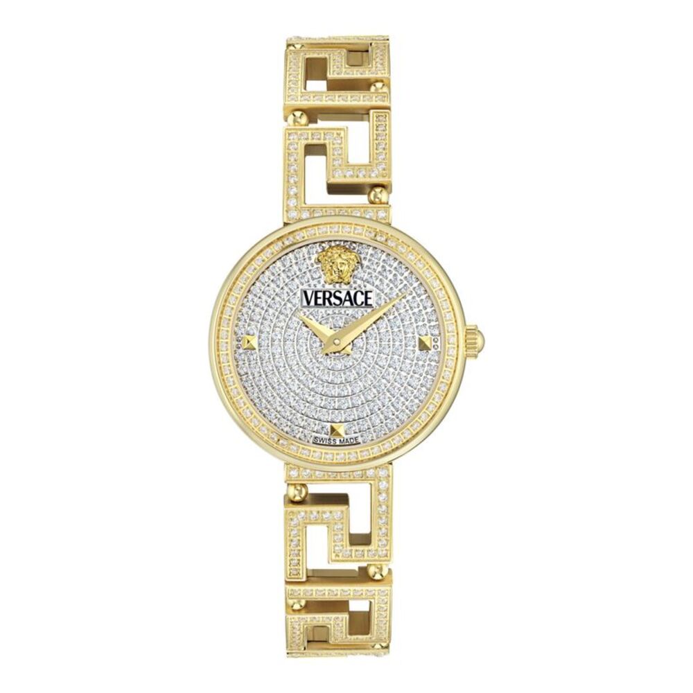 Versace Greca Goddess Diamond Watch Womens